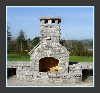 Outdoor Masonry Fireplaces