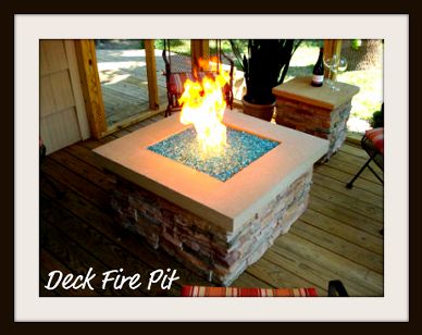 Deck Fire Pits