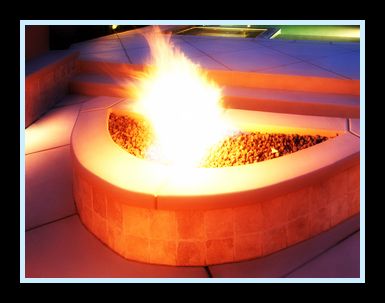 stone fire pit